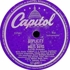 Miles Davis And His Orchestra - Boplicity / Israel FLAC