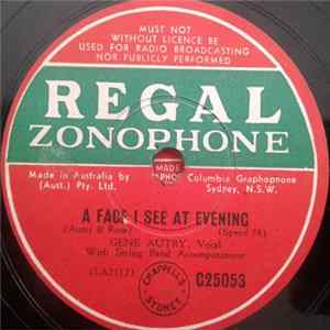 Gene Autry - A Face I See At Evening / Sycamore Lane FLAC