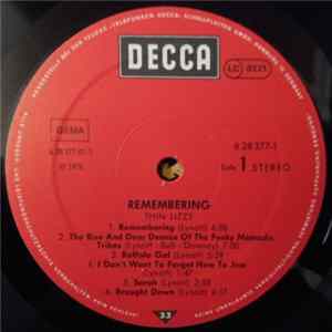 Thin Lizzy Featuring Eric Bell And Gary Moore - Remembering FLAC