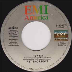 Pet Shop Boys - It's A Sin FLAC