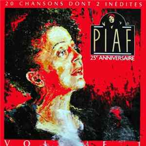 Édith Piaf - 25e Anniversaire - Volume 1 FLAC