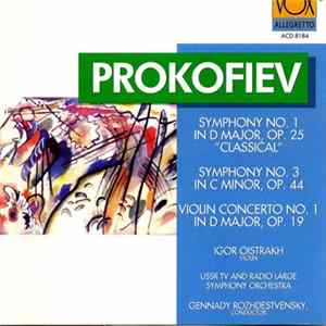 Igor Oistrach - Prokofiev: Symphonies 1 & 3 / Violin Concerto FLAC