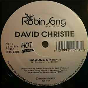 David Christie - Saddle Up / Don't Stop Me I Like It FLAC