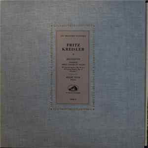 Fritz Kreisler, Franz Rupp - Beethoven - V - Beethoven - Sonates Pour Violon Et Piano FLAC