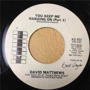 David Matthews - You Keep Me Hanging On FLAC