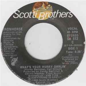 Ironhorse - What's Your Hurry Darlin' FLAC