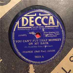 Frankie Jaxon - You Can’t Put That Monkey On My Back / Callin’ Corrine FLAC