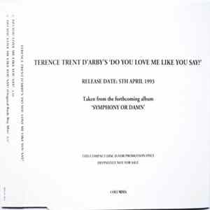 Terence Trent D'Arby - Do You Love Me Like You Say? FLAC