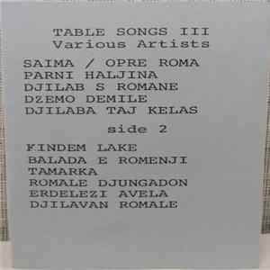 Various - Table Songs III FLAC
