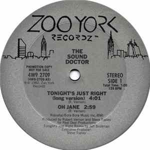 The Sound Doctor - Tonight's Just Right FLAC