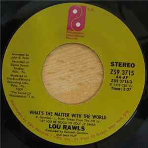 Lou Rawls - What's The Matter With The World / Tomorrow FLAC