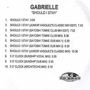 Gabrielle - Should I Stay FLAC
