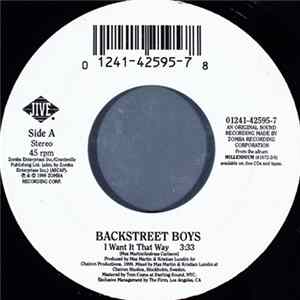 Backstreet Boys - I Want It That Way FLAC
