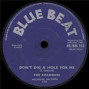 The Khandars / Buster's All Stars - Don't Dig A Hole For Me / Skara FLAC