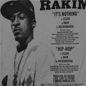 Rakim - It's Nothing / Hip-Hop FLAC