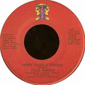 Paul Korda - More Than A Friend / Alone Together FLAC