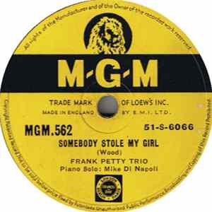 Frank Petty Trio - Somebody Stole My Girl / St. Louis Blues FLAC