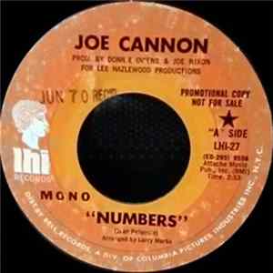 Joe Cannon - Numbers FLAC