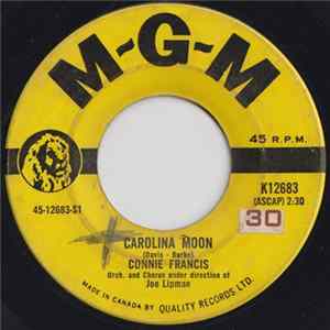 Connie Francis - Carolina Moon / Stupid Cupid FLAC