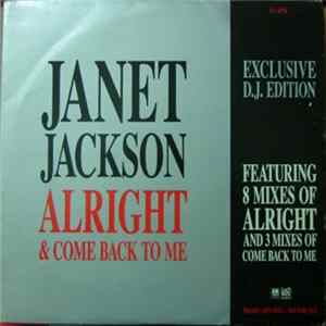 Janet Jackson - Alright / Come Back To Me FLAC