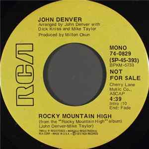 John Denver - Rocky Mountain High FLAC