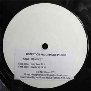 Manifest - Dub War Pt.1 / Inside My Soul FLAC