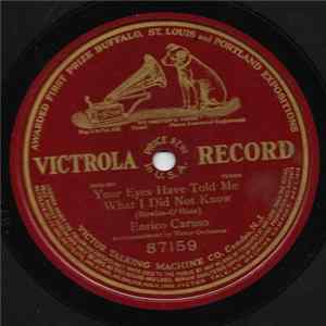 Enrico Caruso - Your Eyes Have Told Me What I Did Not Know FLAC
