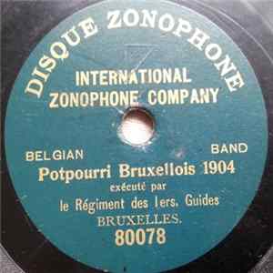Le Régiment Des 1ers. Guides - Potpourri Bruxellois 1904 FLAC