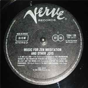 Tony Scott · Shinichi Yuize · Hozan Yamamoto - Music For Zen Meditation (And Other Joys) FLAC