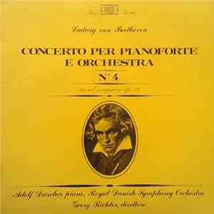 Ludwig van Beethoven, Adolf Drescher, Royal Danish Symphony Orchestra, Georg Richter - Concerto Per Pianoforte E Orchestra N°4 In Sol Maggiore Op.58 FLAC