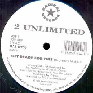 2 Unlimited - Get Ready For This FLAC