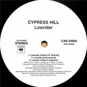 Cypress Hill - Lowrider FLAC