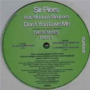 Sir Piers Feat. Monique Bingham - Don't You Love Me (The Remixes Part 2 & 3) FLAC