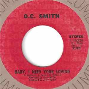 O.C. Smith - Baby I Need Your Loving / San Francisco Is A Lonely Town FLAC