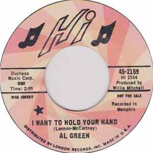 Al Green - Want To Hold Your Hand / What Am I Gonna Do With Myself FLAC