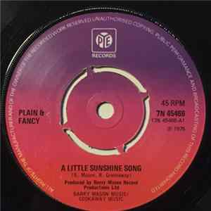 Plain & Fancy - A Little Sunshine Song FLAC
