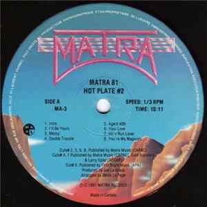 Various - Matra 81 Hot Plate #2 FLAC