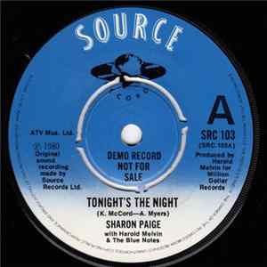 Sharon Paige With Harold Melvin & The Blue Notes - Tonight's The Night FLAC