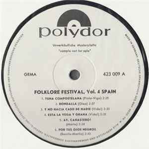 Various - Folklore Festival, Vol. 4 Spain FLAC