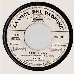 Adamo - Cade La Neve (Tombe La Neige) FLAC