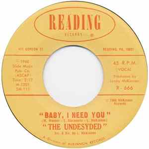 The Undesyded - Baby, I Need You / Freedom Of Love FLAC