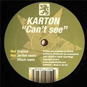 Karton - Can't See FLAC