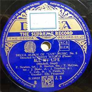 Teddy Wilson - Mary Had A Little Lamb / All My Life FLAC