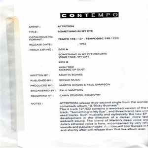 Attrition - Something In My Eye FLAC