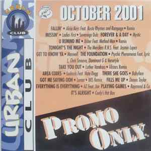 Various - Promo Only Urban Club: October 2001 FLAC