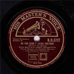 New Mayfair Dance Orchestra - Do You Care ? / By Candlelight FLAC