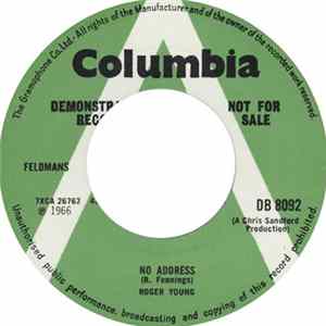 Roger Young - No Address / It's Been Nice FLAC