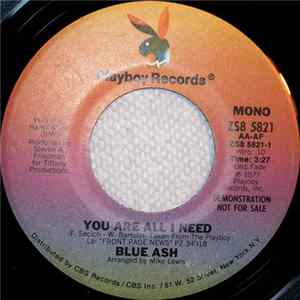 Blue Ash - You Are All I Need FLAC