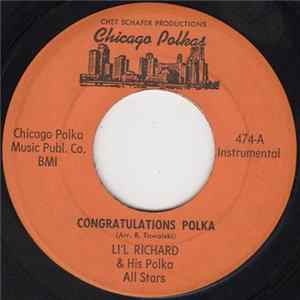 Li’l Richard And His Polka All Stars - Congratulations Polka FLAC