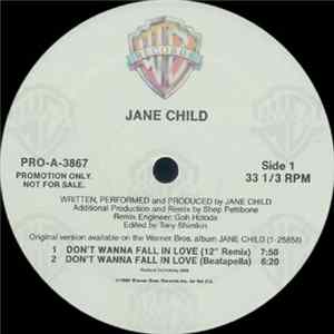 Jane Child - Don't Wanna Fall In Love FLAC